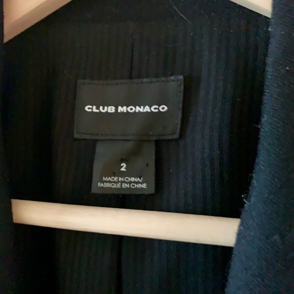 Club Monaco Boyfriend Blazer, size 2 - Picture 2 of 8